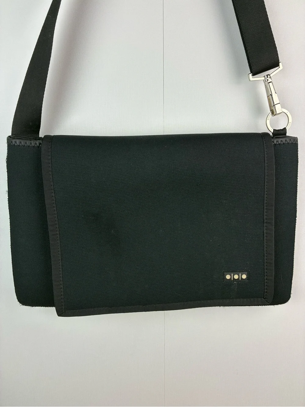 Shootsac Professional Camera Lens Crossbody Shoulder Bag Black Neoprene